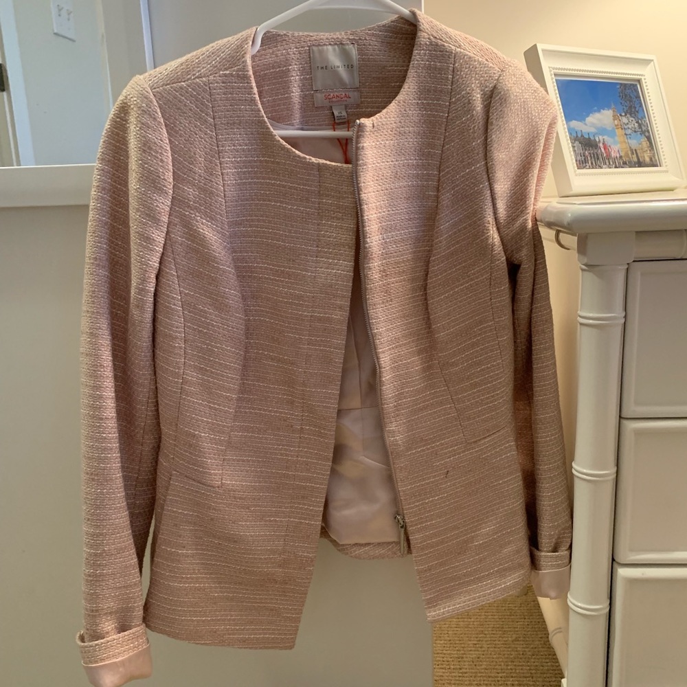 Peplum blazer